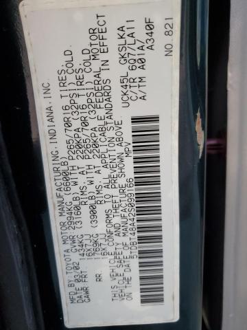 Photo 12 VIN: 5TDBT48A42S099166 - TOYOTA SEQUOIA 