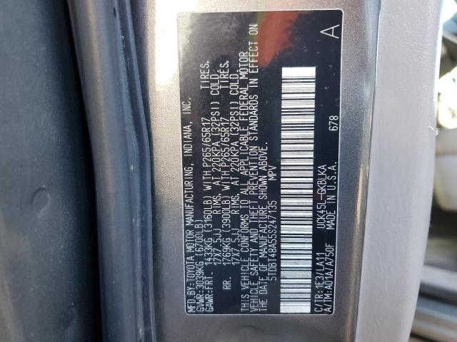 Photo 12 VIN: 5TDBT48A55S247135 - TOYOTA SEQUOIA LI 