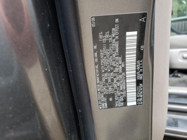 Photo 12 VIN: 5TDBT48A56S274126 - TOYOTA SEQUOIA LI 