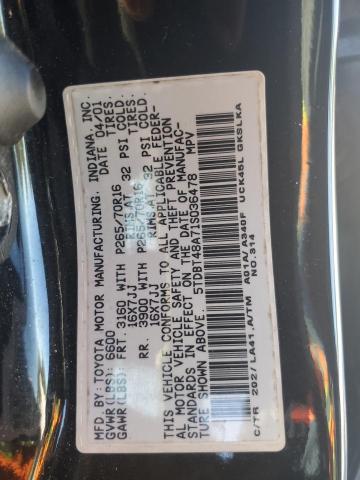 Photo 12 VIN: 5TDBT48A71S036478 - TOYOTA SEQUOIA LI 