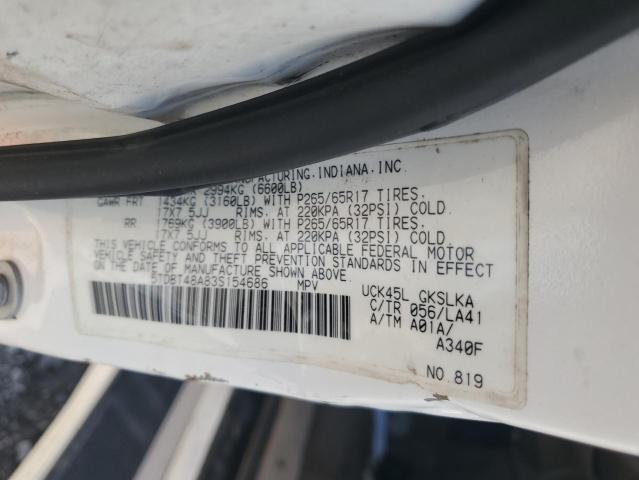 Photo 12 VIN: 5TDBT48A83S154686 - TOYOTA SEQUOIA LI 