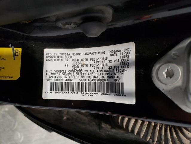 Photo 12 VIN: 5TDBT48A91S010044 - TOYOTA SEQUOIA 