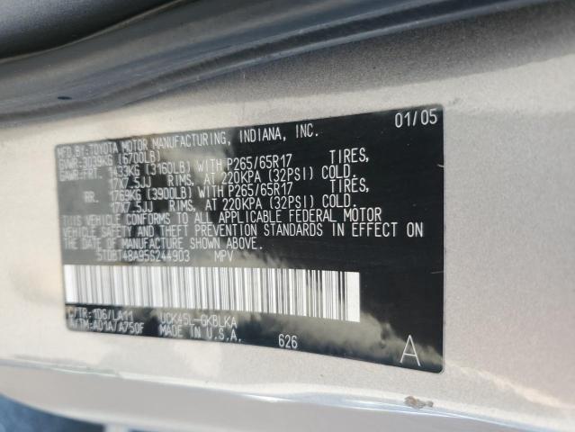 Photo 11 VIN: 5TDBT48A95S244903 - TOYOTA SEQUOIA 