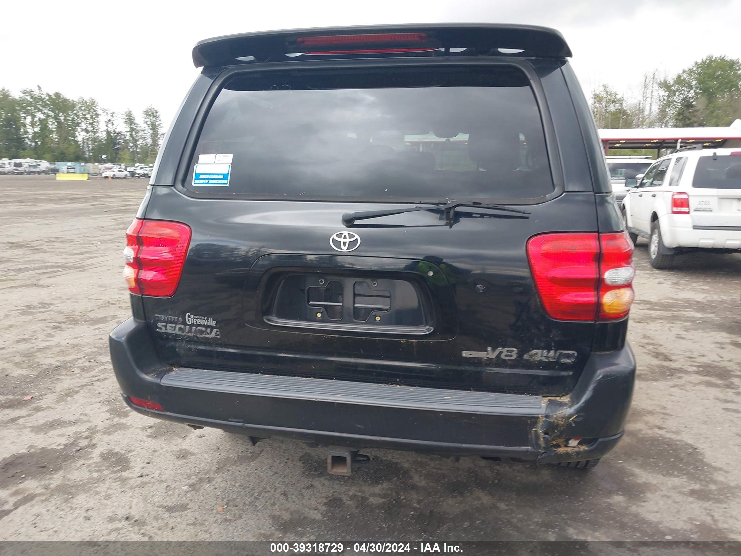 Photo 14 VIN: 5TDBT48AX2S084025 - TOYOTA SEQUOIA 