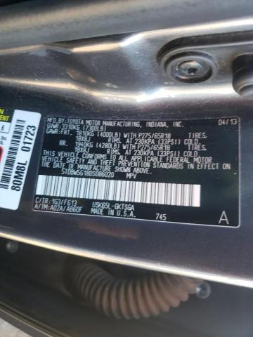 Photo 12 VIN: 5TDBW5G18DS086020 - TOYOTA SEQUOIA SR 