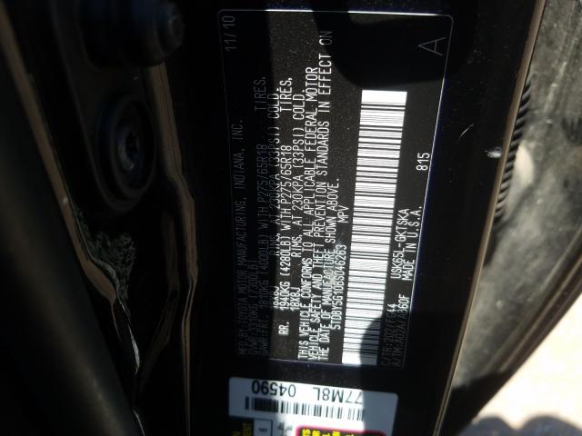 Photo 9 VIN: 5TDBY5G10BS046263 - TOYOTA SEQUOIA SR 