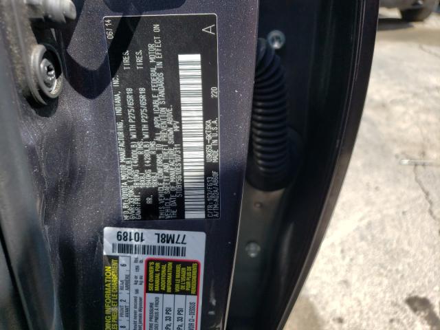 Photo 9 VIN: 5TDBY5G10ES107311 - TOYOTA SEQUOIA 