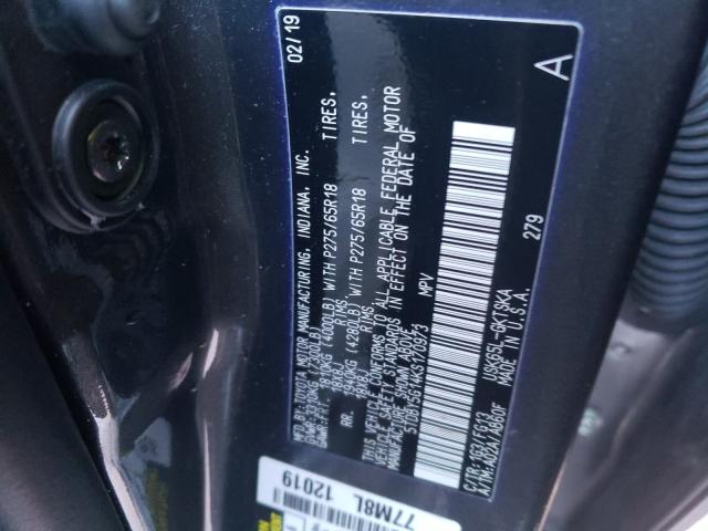 Photo 9 VIN: 5TDBY5G14KS170973 - TOYOTA SEQUOIA 