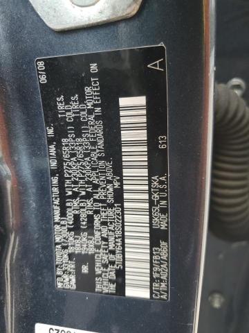 Photo 12 VIN: 5TDBY64A18S022301 - TOYOTA SEQUOIA 