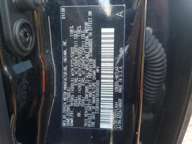 Photo 12 VIN: 5TDBY68A18S005900 - TOYOTA SEQUOIA LI 