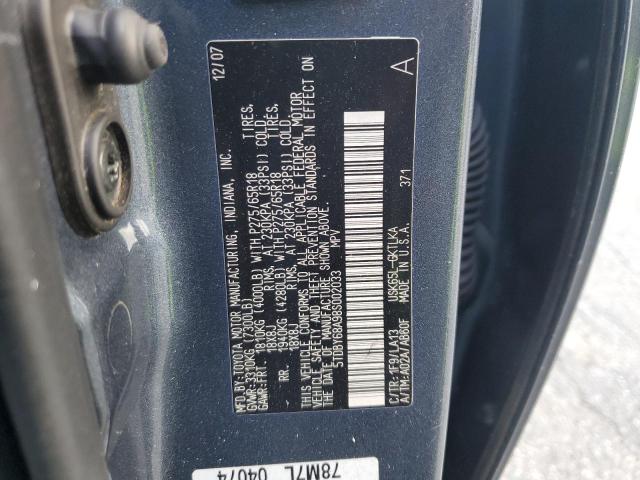 Photo 12 VIN: 5TDBY68A98S002033 - TOYOTA SEQUOIA LI 