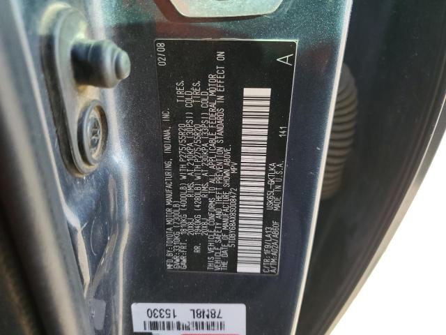 Photo 12 VIN: 5TDBY68AX8S008472 - TOYOTA SEQUOIA LI 