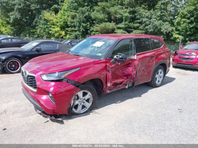 Photo 1 VIN: 5TDBZRBH1MS086797 - TOYOTA HIGHLANDER 