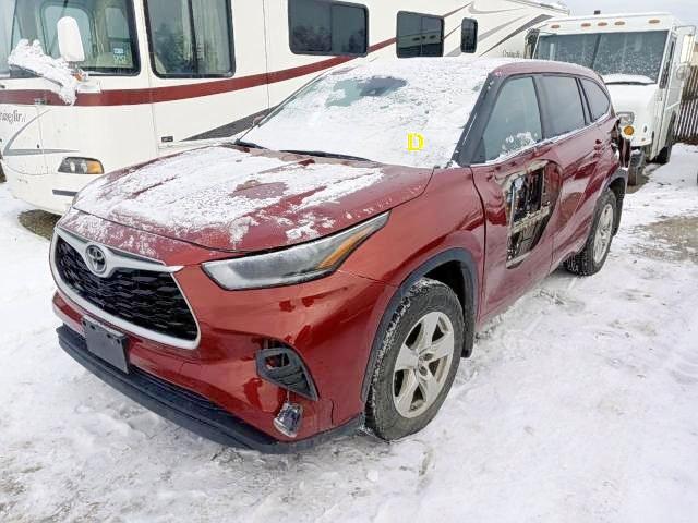 Photo 1 VIN: 5TDBZRBH1MS101928 - TOYOTA HIGHLANDER 