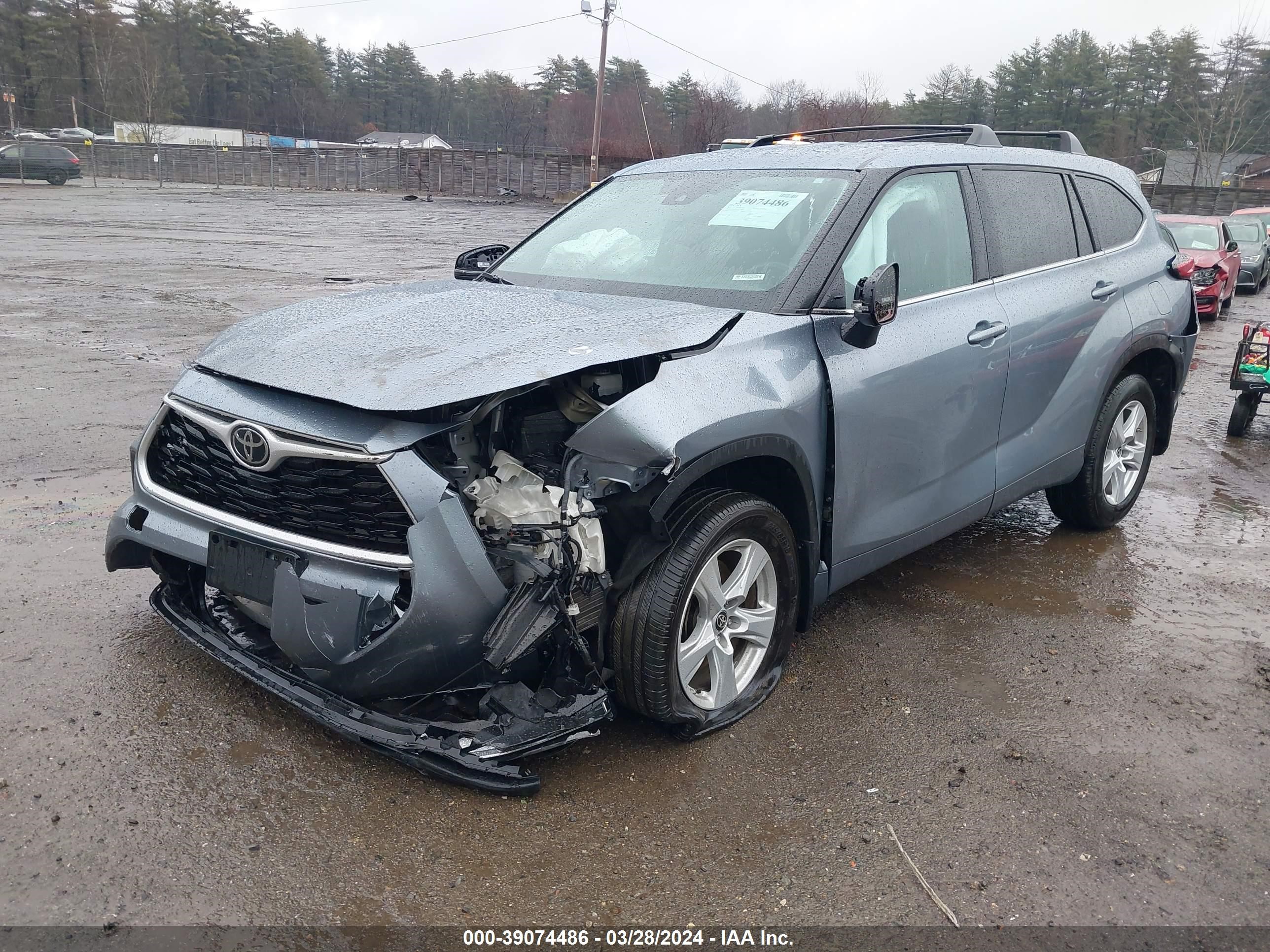 Photo 1 VIN: 5TDBZRBH4MS154297 - TOYOTA HIGHLANDER 