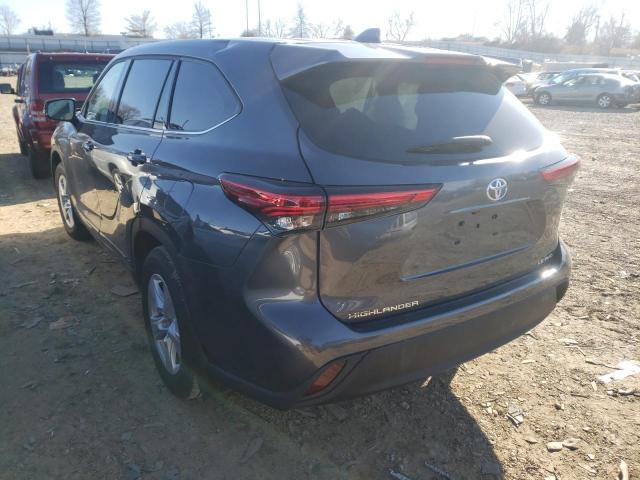 Photo 2 VIN: 5TDBZRBH4MS543604 - TOYOTA HIGHLANDER 