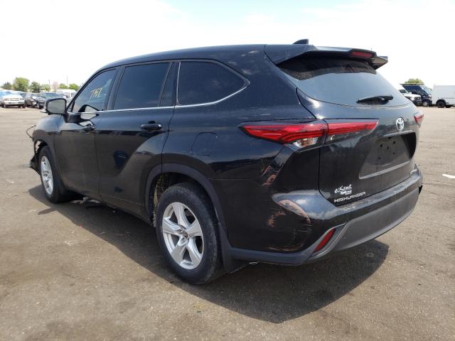 Photo 2 VIN: 5TDBZRBH5LS045085 - TOYOTA HIGHLANDER 