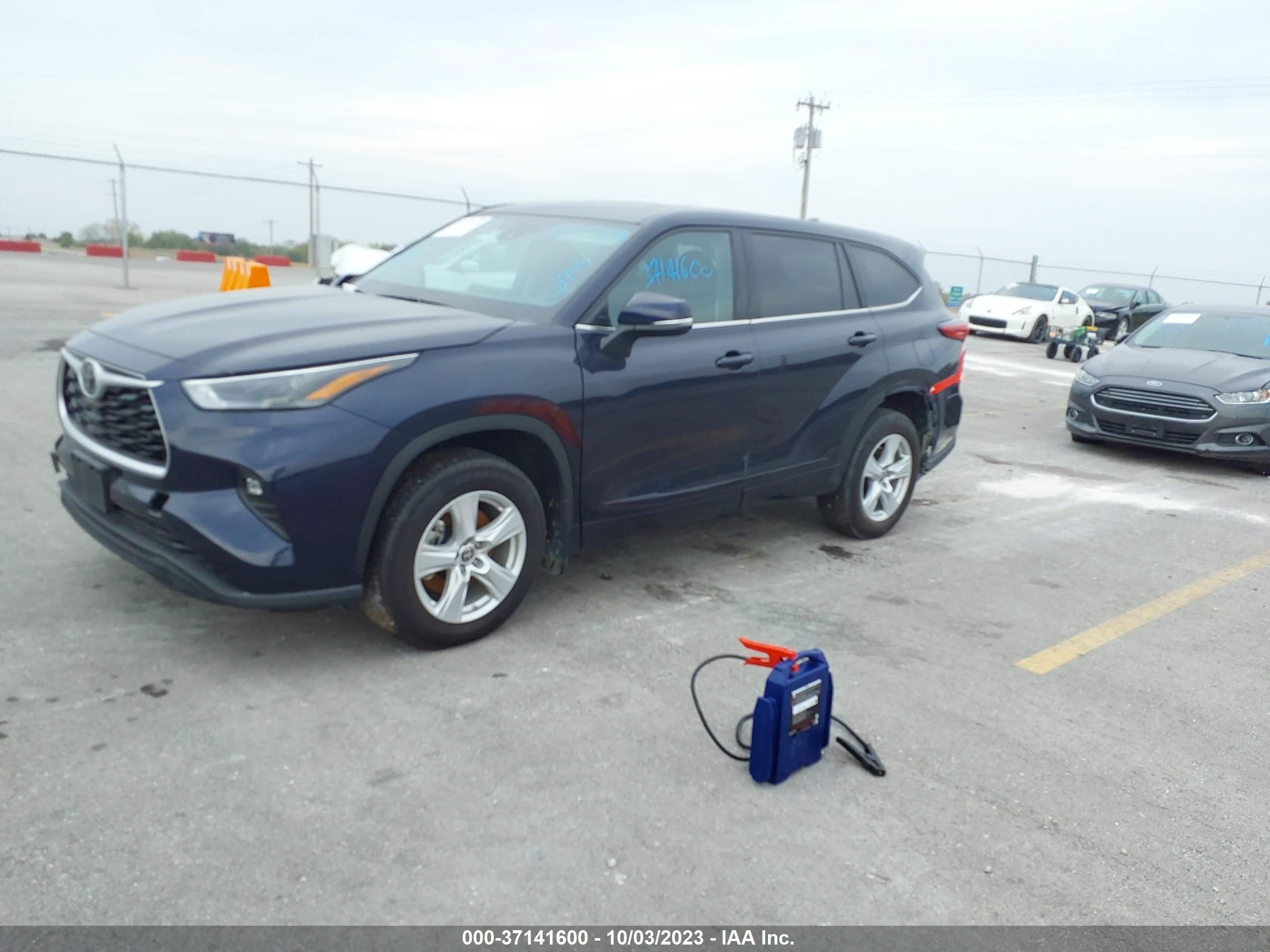 Photo 1 VIN: 5TDBZRBH6NS244214 - TOYOTA HIGHLANDER 