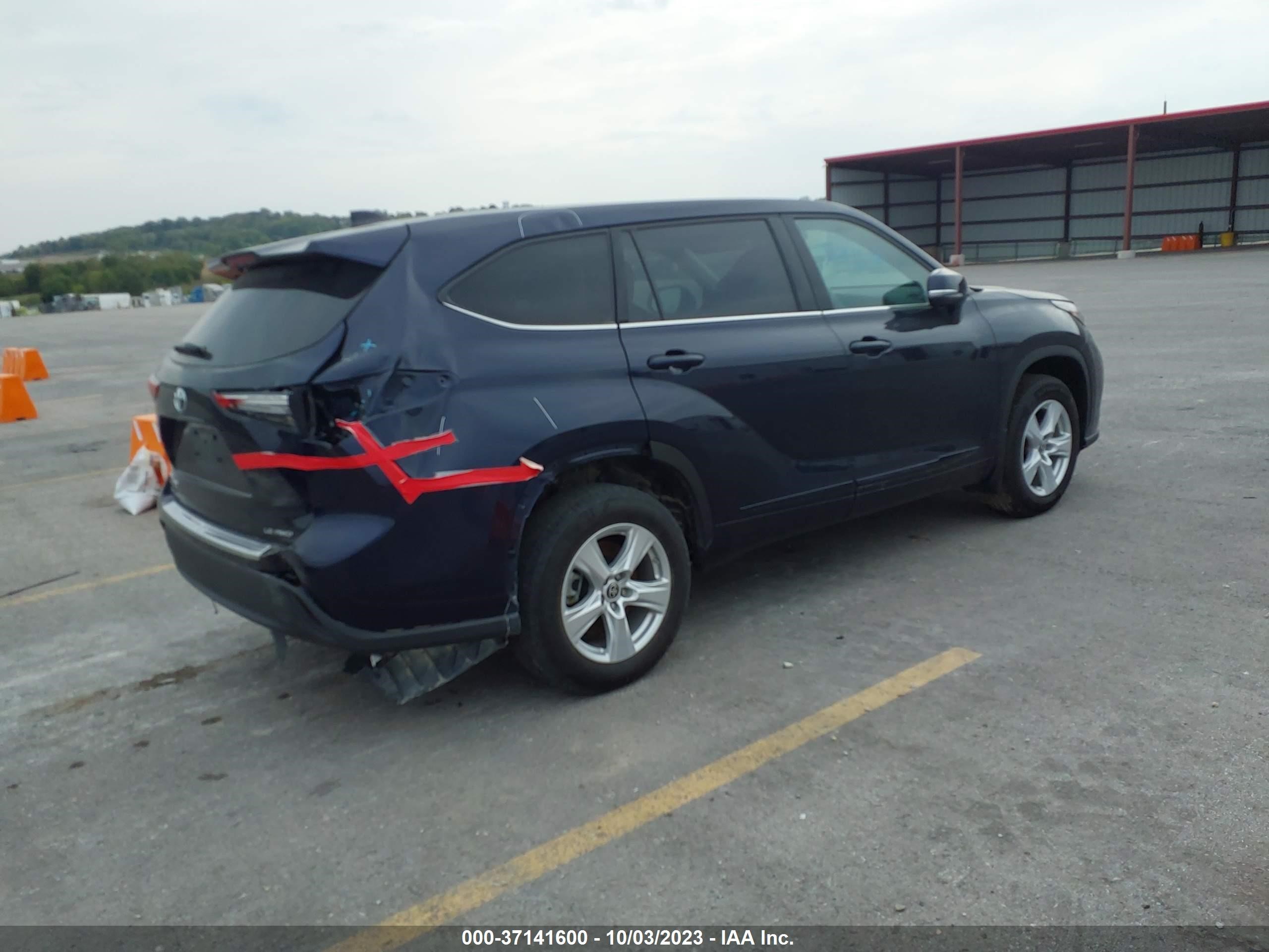 Photo 3 VIN: 5TDBZRBH6NS244214 - TOYOTA HIGHLANDER 