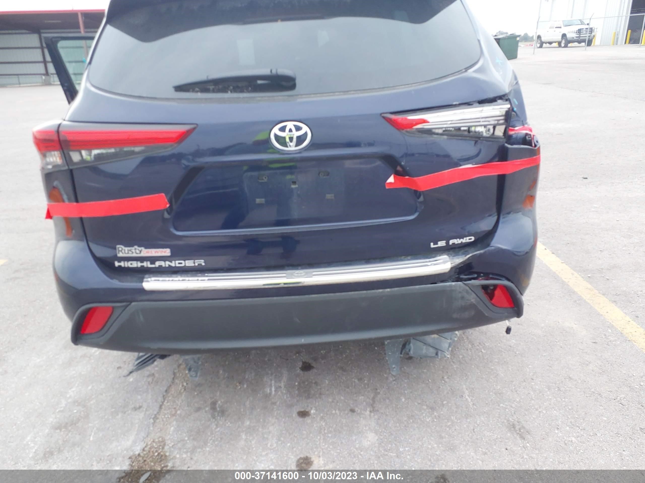 Photo 5 VIN: 5TDBZRBH6NS244214 - TOYOTA HIGHLANDER 