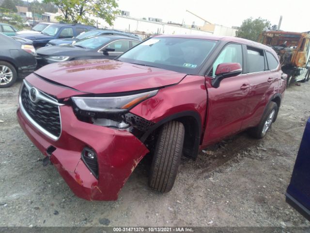 Photo 1 VIN: 5TDBZRBHXMS132420 - TOYOTA HIGHLANDER 