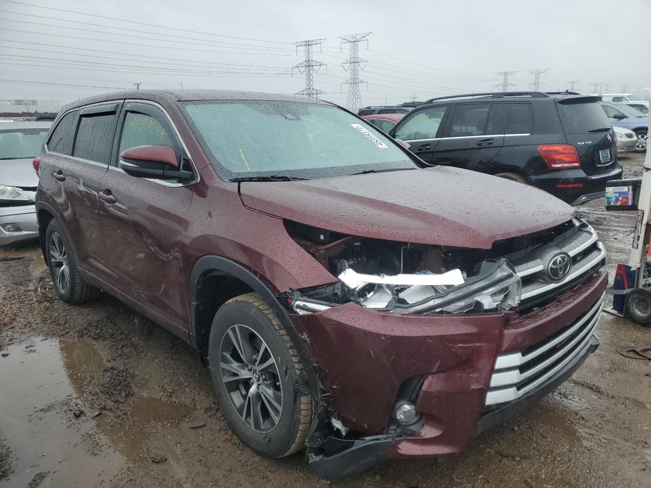 Photo 3 VIN: 5TDBZRFH1HS440107 - TOYOTA HIGHLANDER 