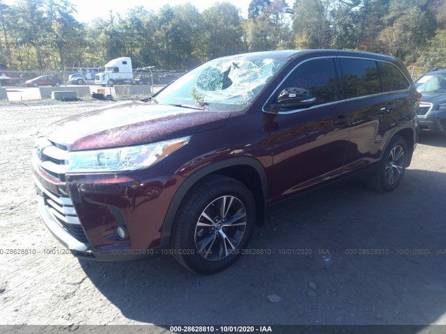 Photo 1 VIN: 5TDBZRFH2KS721730 - TOYOTA HIGHLANDER 