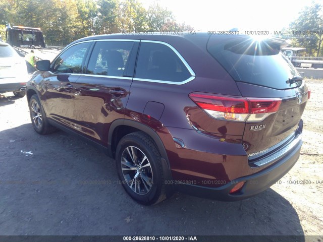 Photo 2 VIN: 5TDBZRFH2KS721730 - TOYOTA HIGHLANDER 