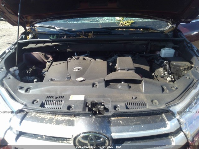 Photo 9 VIN: 5TDBZRFH2KS721730 - TOYOTA HIGHLANDER 