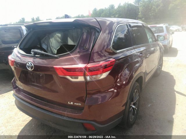 Photo 3 VIN: 5TDBZRFH2KS743680 - TOYOTA HIGHLANDER 