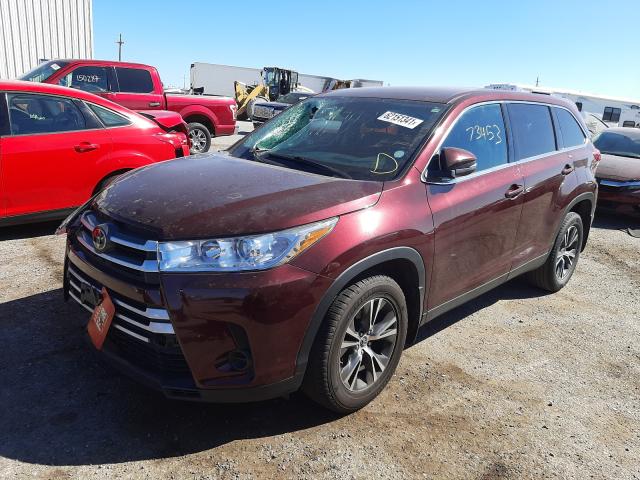 Photo 1 VIN: 5TDBZRFH2KS945662 - TOYOTA HIGHLANDER 