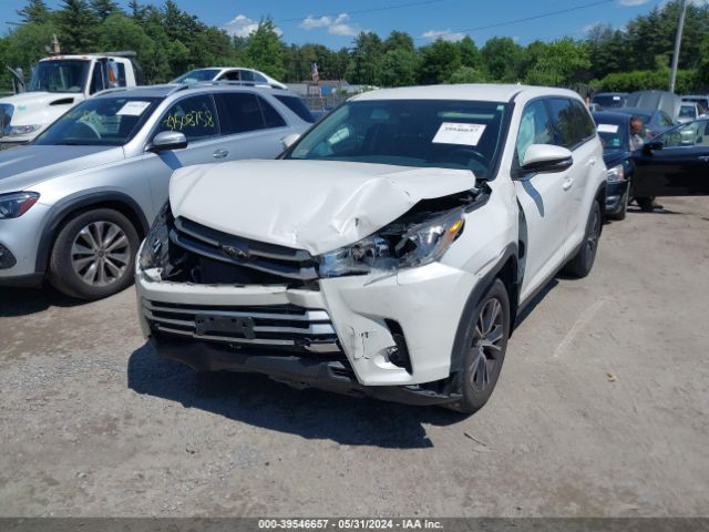 Photo 1 VIN: 5TDBZRFH2KS985157 - TOYOTA HIGHLANDER 