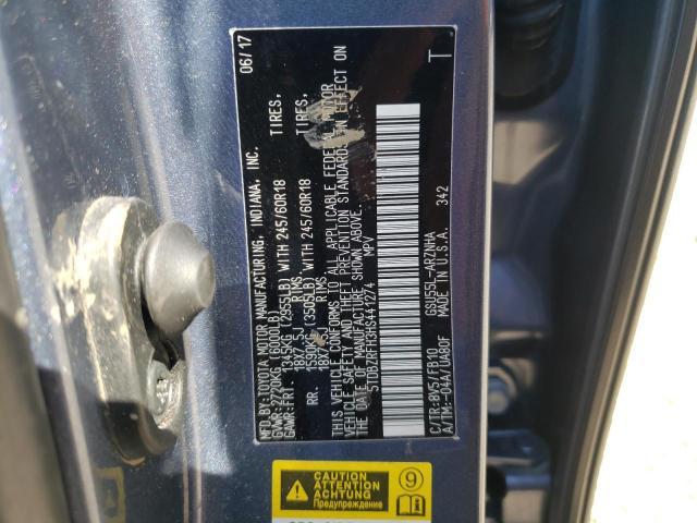 Photo 13 VIN: 5TDBZRFH3HS441274 - TOYOTA HIGHLANDER 