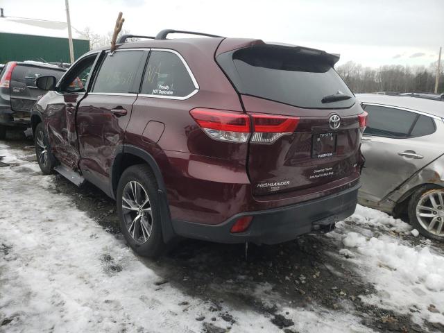 Photo 2 VIN: 5TDBZRFH3KS950885 - TOYOTA HIGHLANDER 