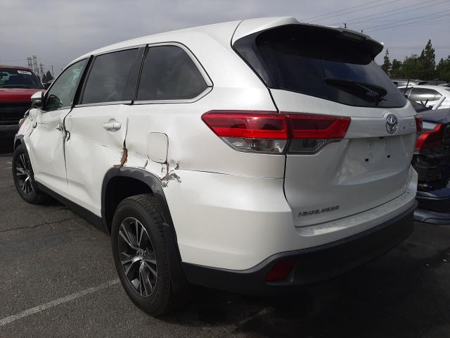 Photo 2 VIN: 5TDBZRFH3KS967721 - TOYOTA HIGHLANDER 