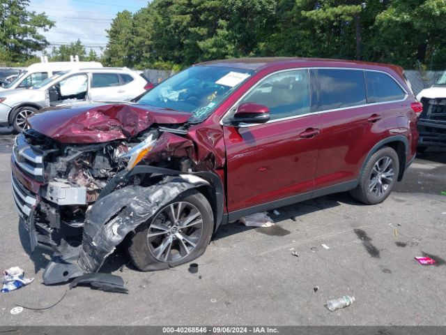 Photo 1 VIN: 5TDBZRFH4KS741591 - TOYOTA HIGHLANDER 