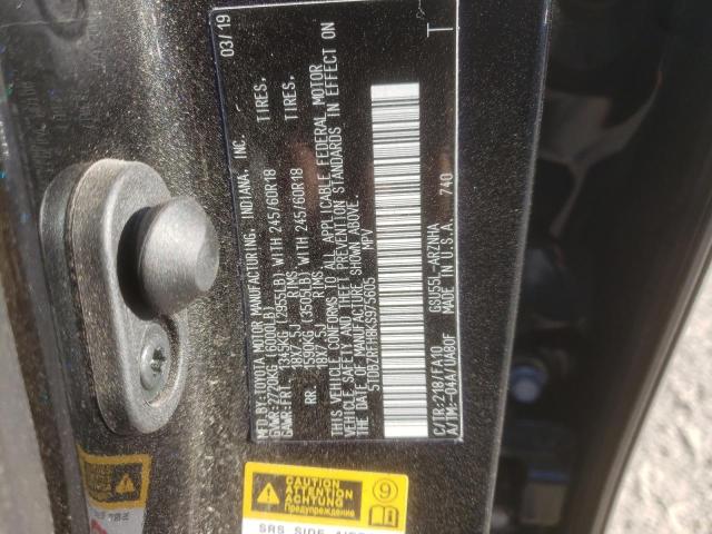 Photo 11 VIN: 5TDBZRFH8KS975605 - TOYOTA HIGHLANDER 