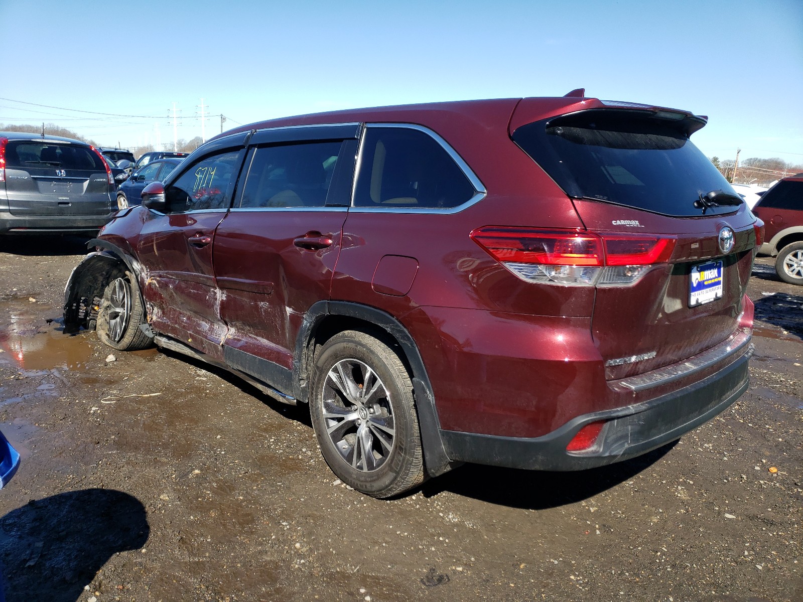 Photo 2 VIN: 5TDBZRFH9KS917017 - TOYOTA HIGHLANDER 