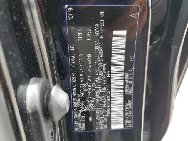 Photo 12 VIN: 5TDBZRFHXKS737156 - TOYOTA HIGHLANDER 