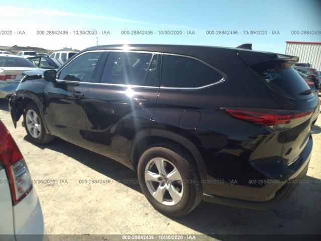 Photo 2 VIN: 5TDCZRAH6LS015342 - TOYOTA HIGHLANDER 