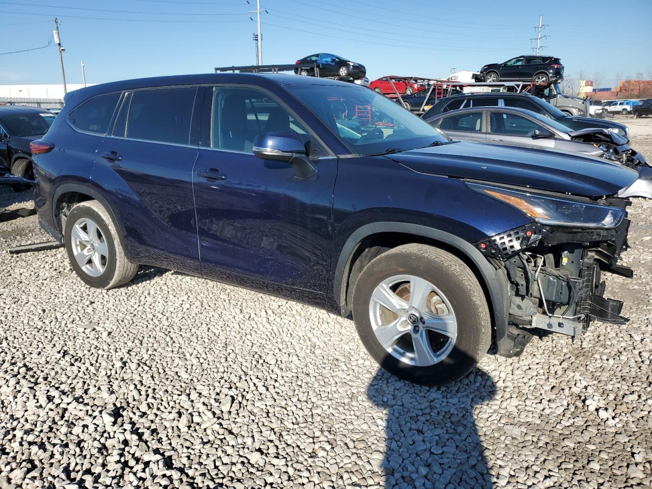 Photo 3 VIN: 5TDCZRAH9MS043363 - TOYOTA HIGHLANDER 