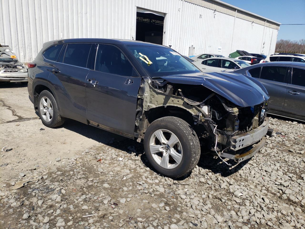 Photo 3 VIN: 5TDCZRBH3LS055375 - TOYOTA HIGHLANDER 