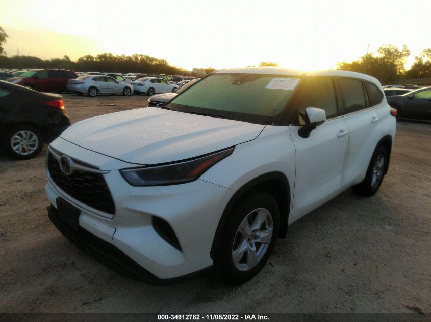 Photo 1 VIN: 5TDCZRBH9MS056533 - TOYOTA HIGHLANDER 