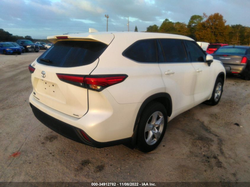 Photo 3 VIN: 5TDCZRBH9MS056533 - TOYOTA HIGHLANDER 