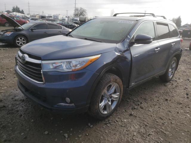 Photo 1 VIN: 5TDDCRFH0GS014000 - TOYOTA HIGHLANDER 