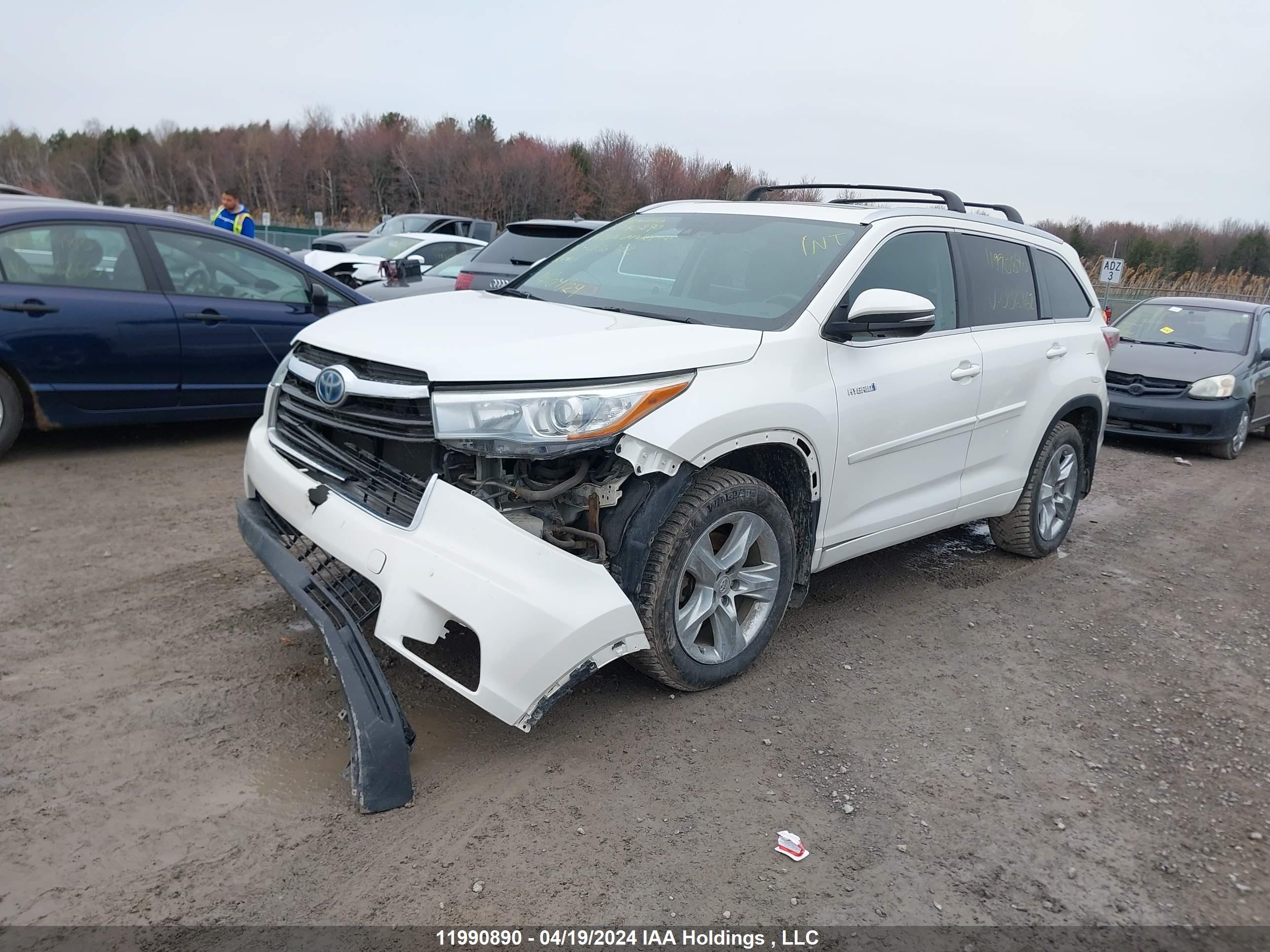 Photo 1 VIN: 5TDDCRFH1ES006162 - TOYOTA HIGHLANDER 