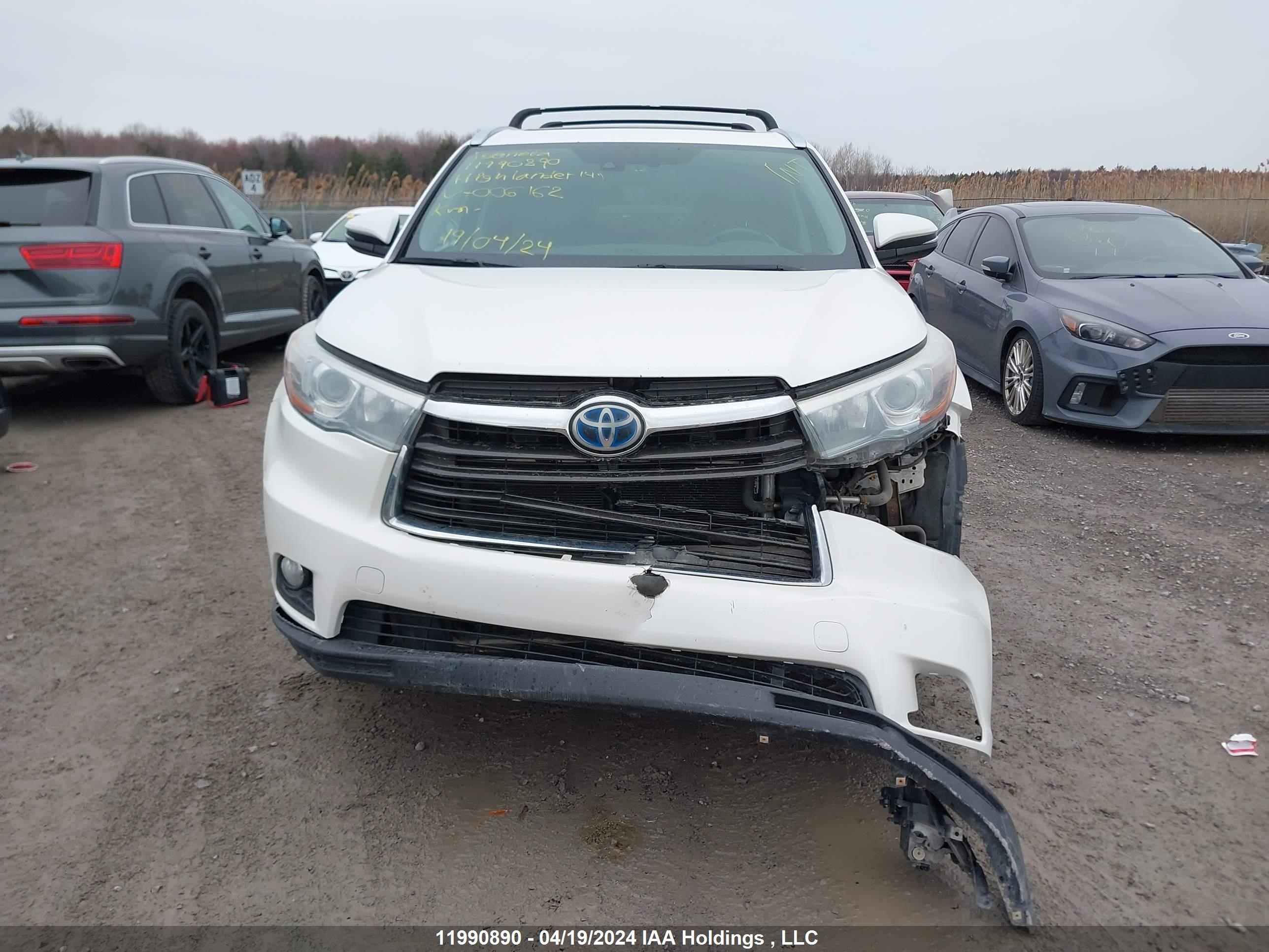 Photo 11 VIN: 5TDDCRFH1ES006162 - TOYOTA HIGHLANDER 