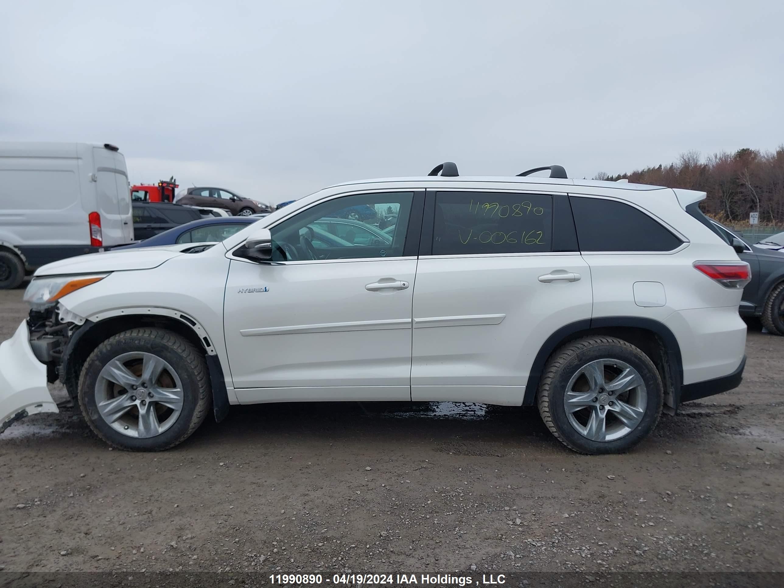 Photo 13 VIN: 5TDDCRFH1ES006162 - TOYOTA HIGHLANDER 