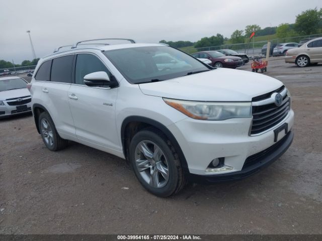 Photo 0 VIN: 5TDDCRFH2FS010657 - TOYOTA HIGHLANDER 