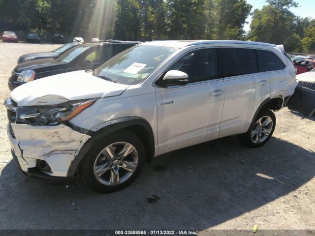 Photo 1 VIN: 5TDDCRFH2FS010982 - TOYOTA HIGHLANDER HYBRID 